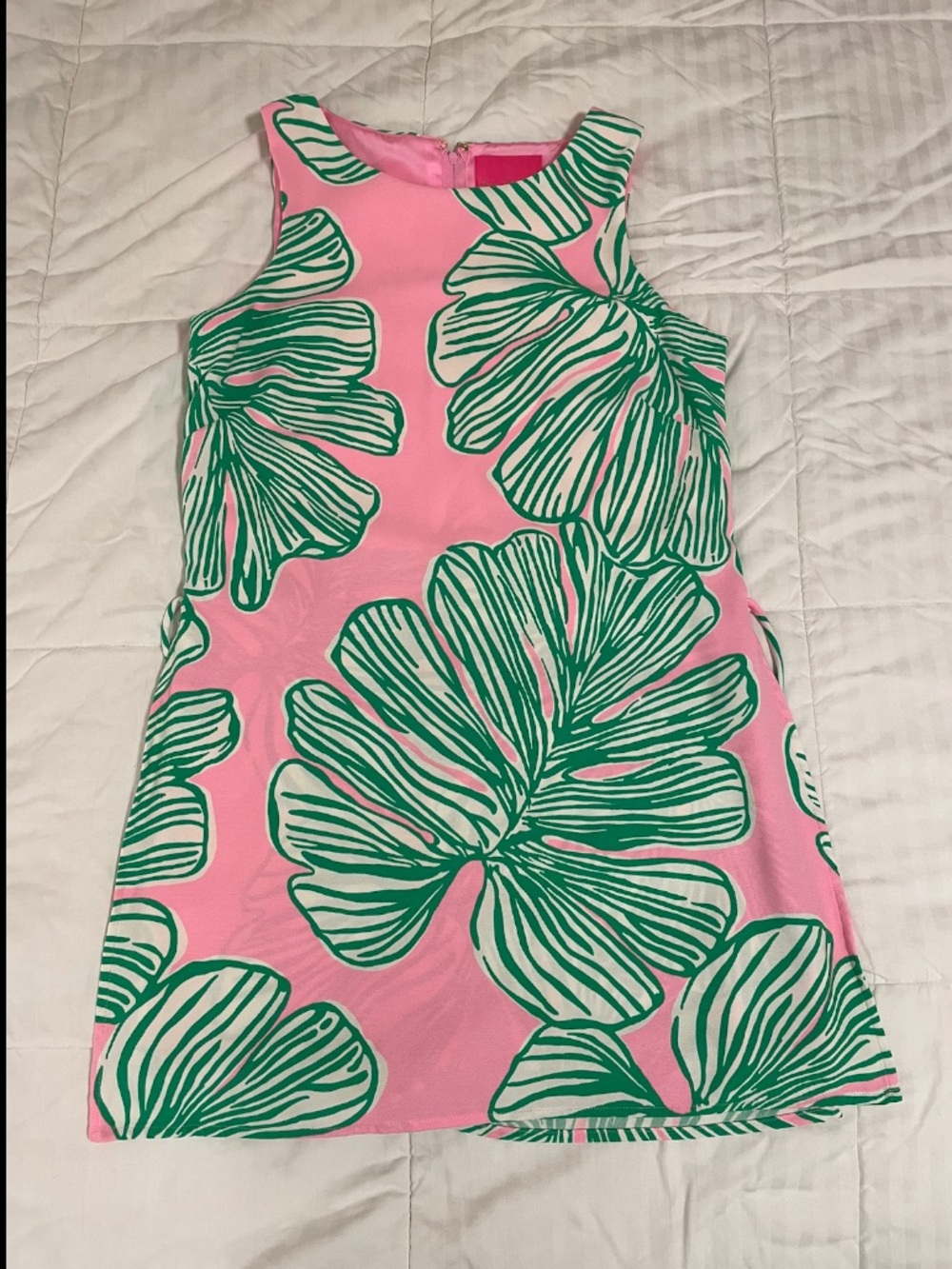 Lilly Pulitzer Donna Romper Mandeville Baby Who let the Fronds Out Size 4 Skort